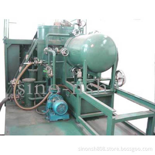 GER used engine diesel hydraulic base oil regeneration system